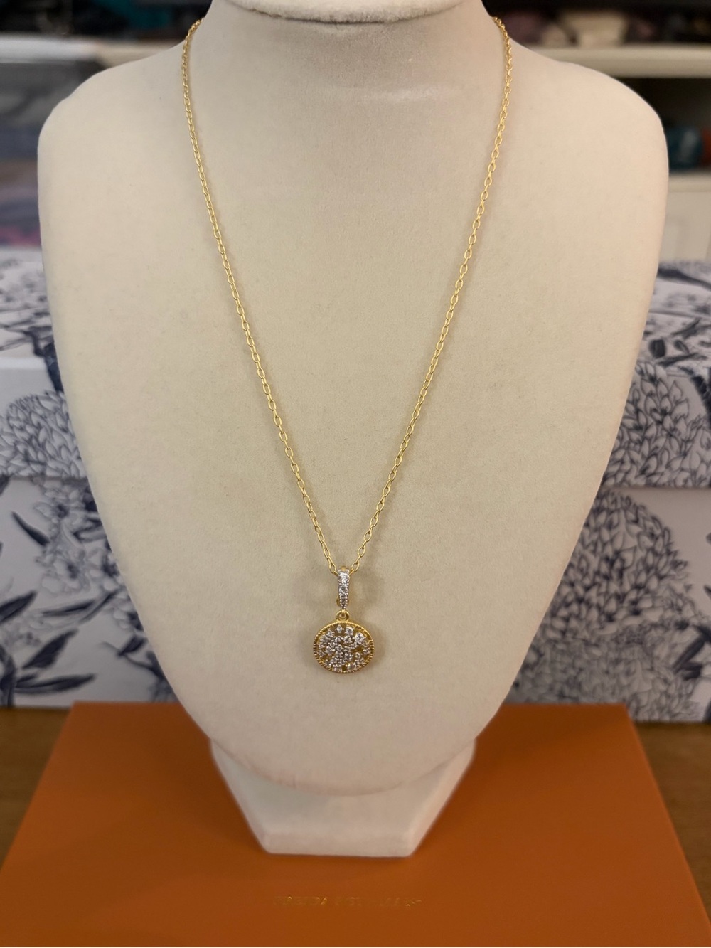 ✨ FREIDA ROTHMAN Celestial Stardust Pavé Pendant Necklace ✨